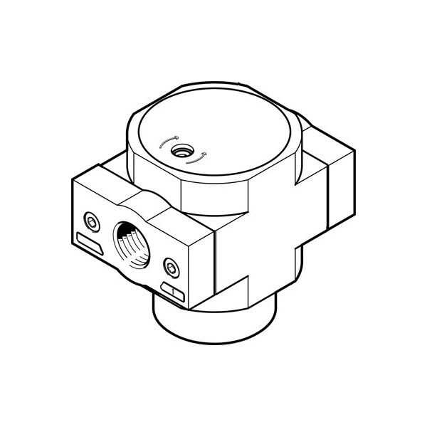 Festo On-Off Valve HEL-3/4-D-MAXI-NPT HEL-3/4-D-MAXI-NPT - main